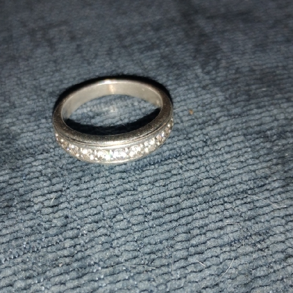 Tiffanys Men's Silver Half CT Band